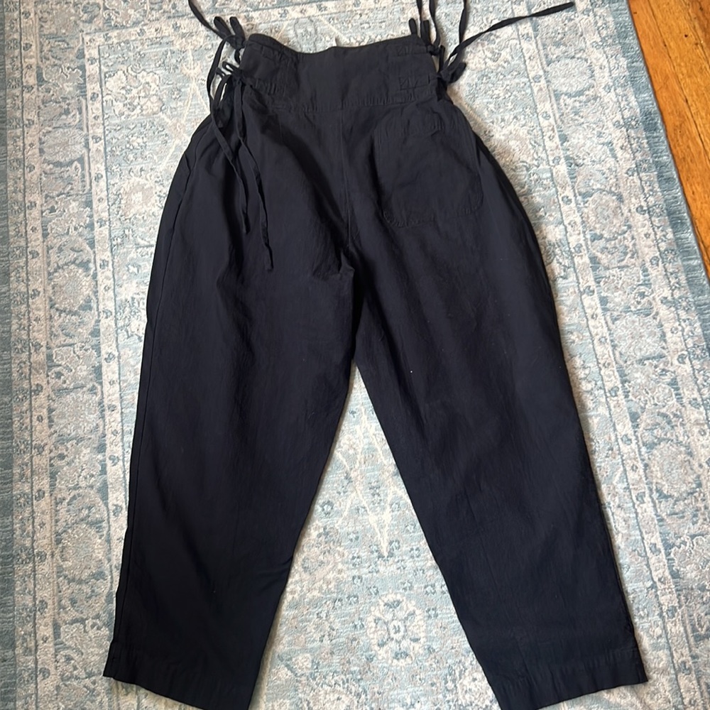 BLACK Free People All I Need Pants sz Large - Picture 6 of 8